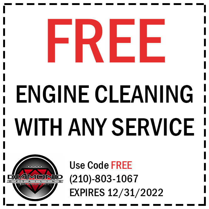 Free Engine Cleaning with any Service